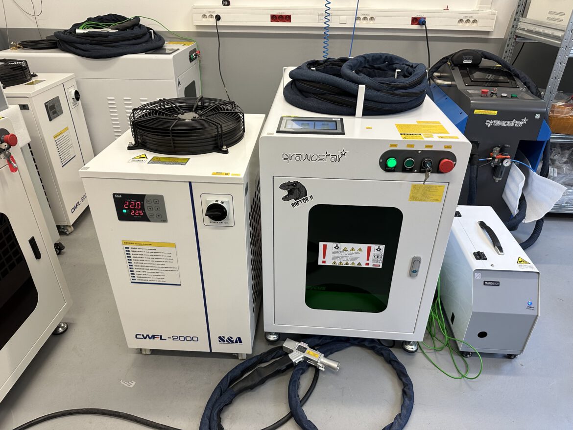 czyszczarka laserowa laser do czyszczenia 2500 W