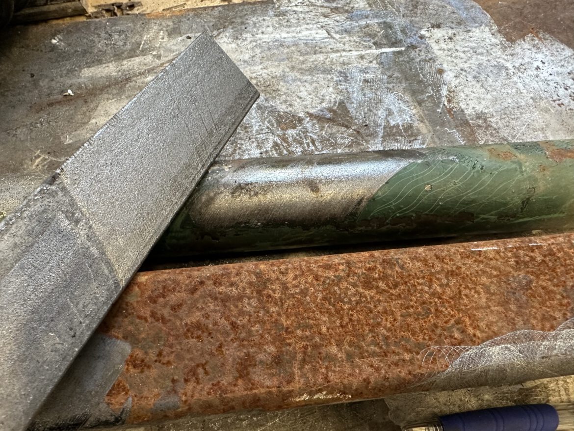 Czyszczenie laserem powłoka po czyszczeniu laserem i przed